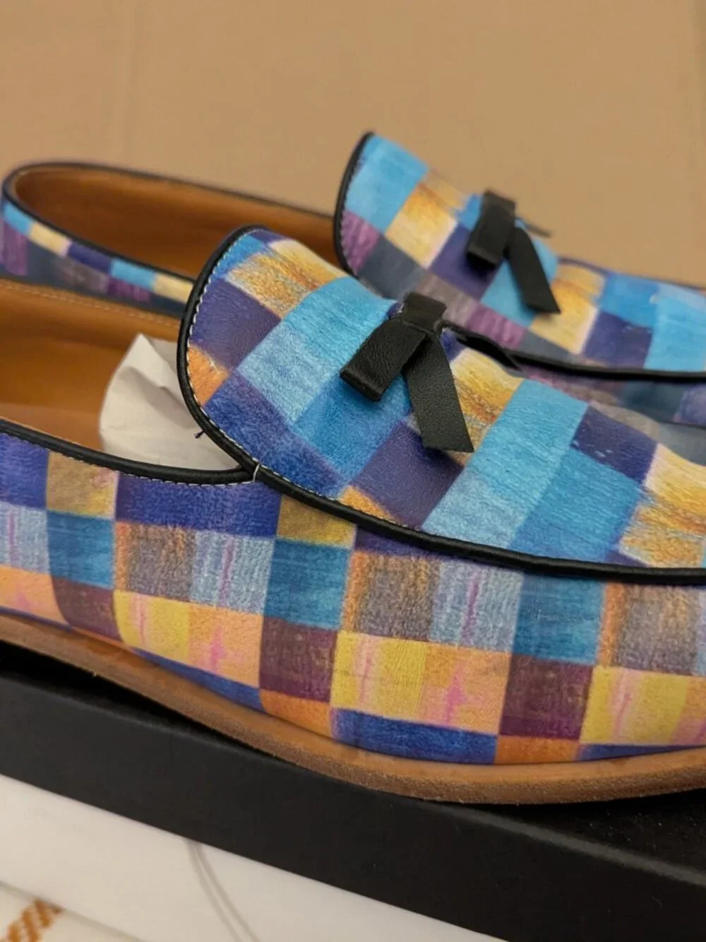 Marc Nolan Multi Color Mens Loafers  Size 9
